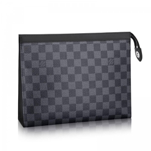 N41696 LV POCHETTE VOYAGE ̖(ho)ִ Damier Graphiteڸְ LVְ